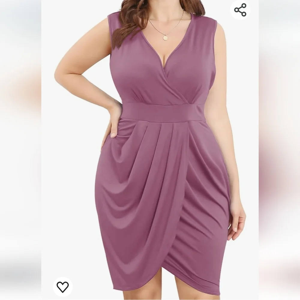 NWT Plus Size Sleeveless Dress 4X - Picture 1 of 4
